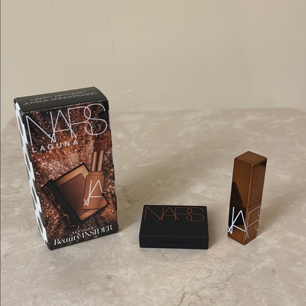 NARS Laguna Bronzer and Lip Balm Duo NIB